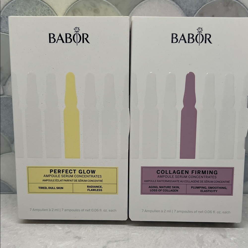 Babor Perfect Glow & Collagen Firming Serum Set